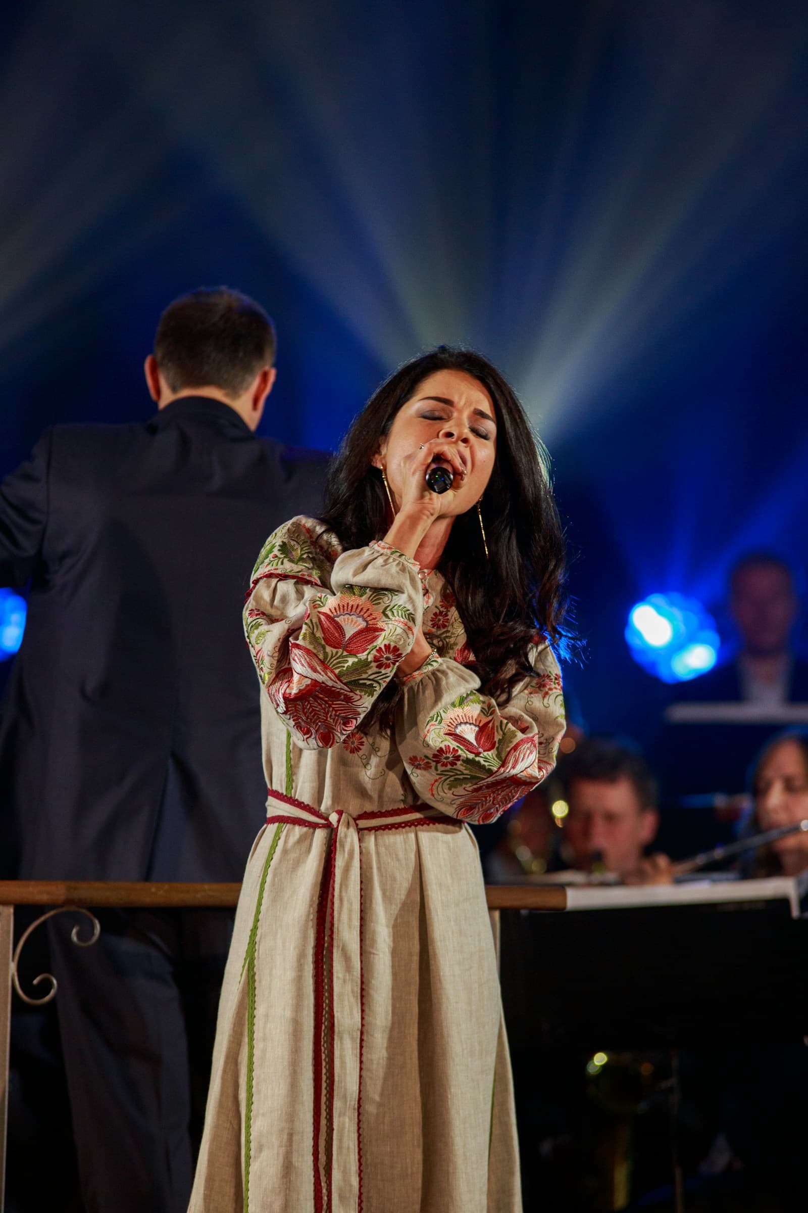 Orchester auf großer Bühne