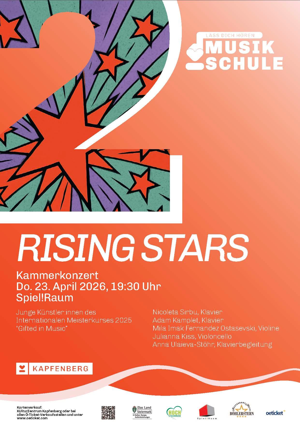 2. Abo-Konzert: Rising Stars