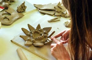 Kinder Keramik Kurs �Blumen�