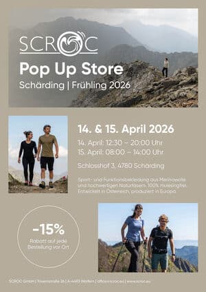 SCROC Pop Up Store Schärding