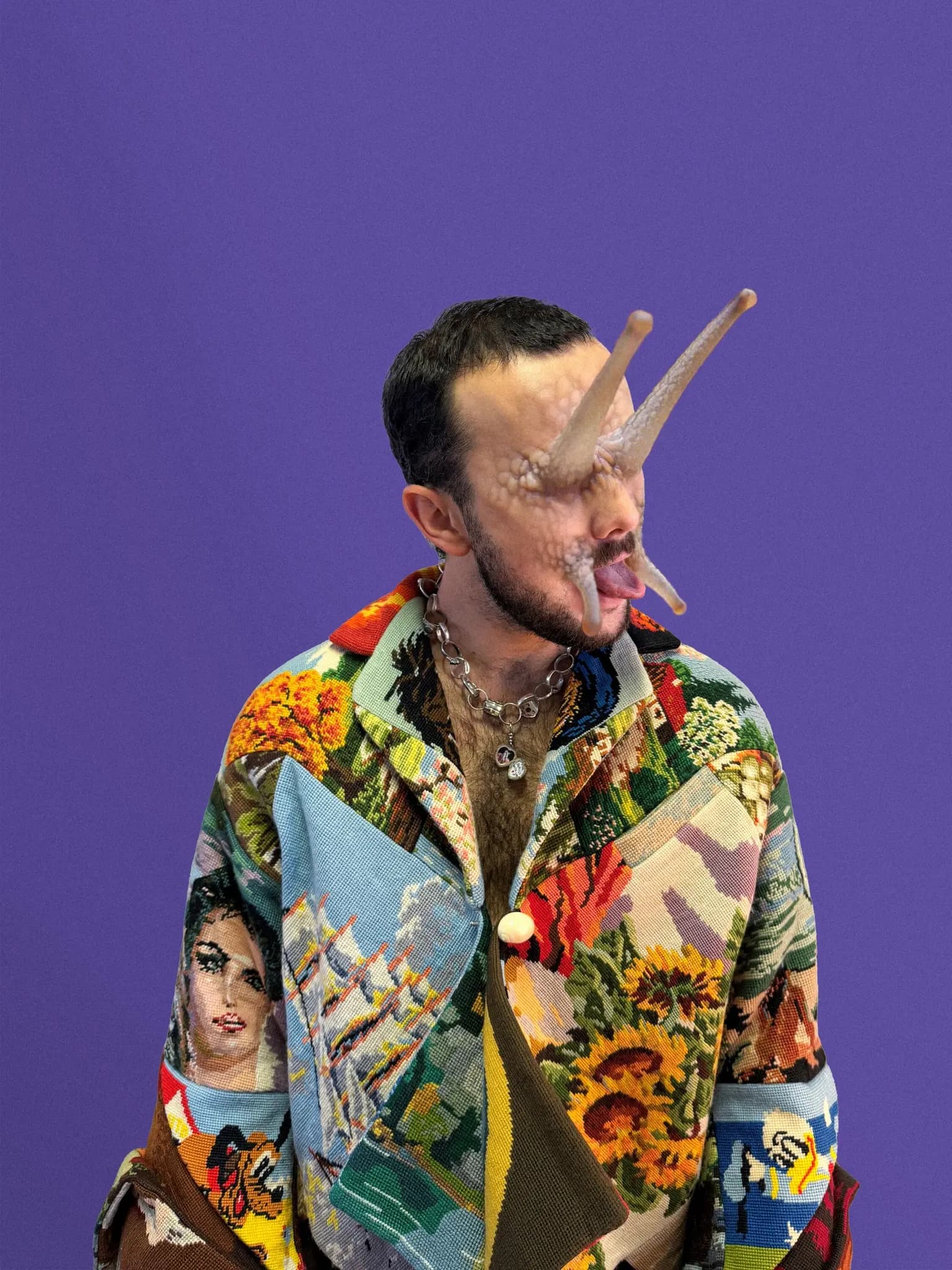 Ausstellung "Glumpert": Designer Peter Fellner verbindet Mode, queere Ästethik und Nachhaltigkeit