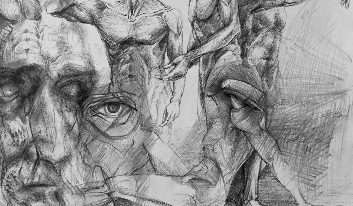 Aktzeichnen - R. Fadinger